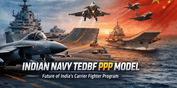 Indian Navy TEDBF PPP Model: China Factor and 2030–2040 Carrier Strategy