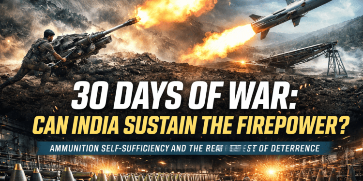 Ammunition Self-Sufficiency Is India Ready for 30 Days of High-Intensity War IndoAsiaDefense