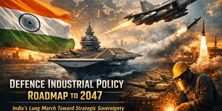 Defence Industrial Policy Roadmap to 2047 India’s Long March Toward Strategic Sovereignty