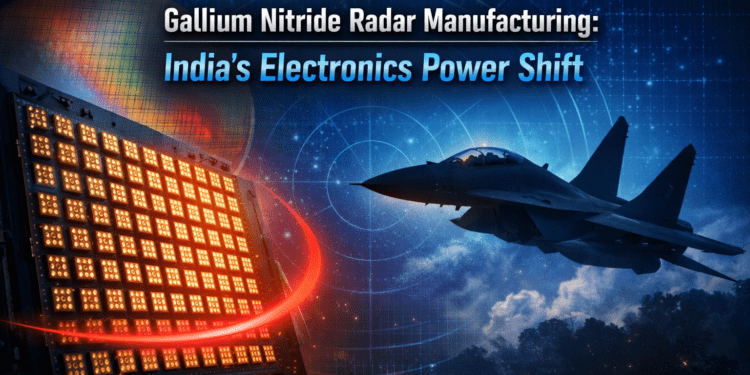 Gallium Nitride Radar Manufacturing India represents more than a technological upgrade. It signals a structural shift in defence electronics sovereignty, export potential, and Indo-Pacific deterrence posture. This analysis explores how GaN radar production intersects with industrial capacity, military doctrine, and regional power balances over the next five years.