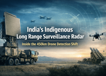 India indigenous long range surveillance radar with X-band drone detection capability