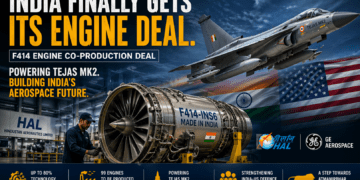 The F414 engine co-production agreement between Hindustan Aeronautics Limited and GE Aerospace