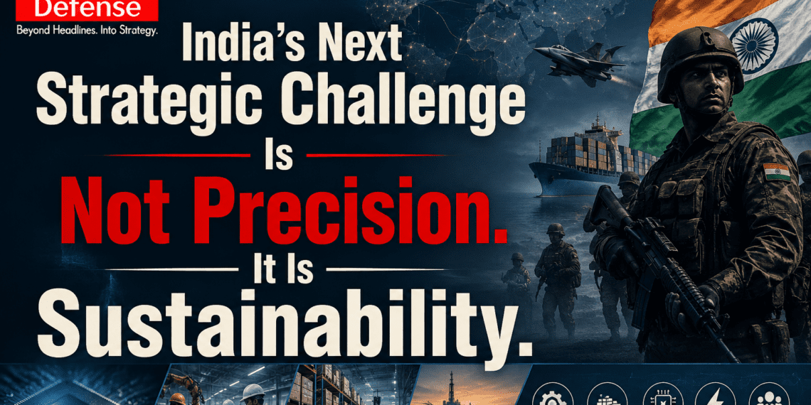 India's strategic challenge sustainability first