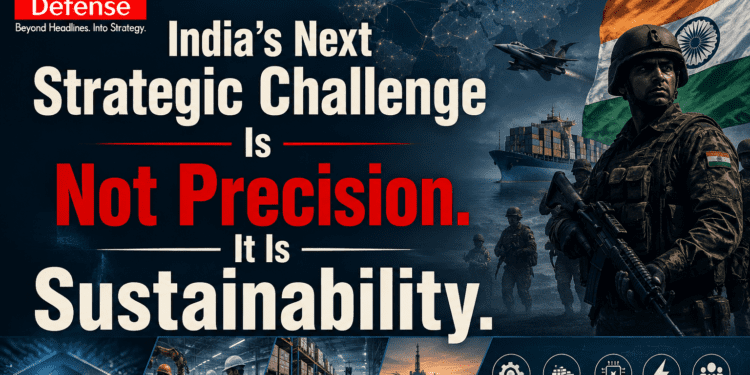 India's strategic challenge sustainability first