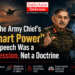 General Upendra Dwivedi Smart Power